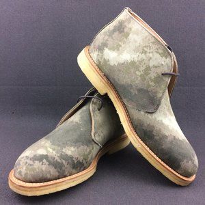 MARK MCNAIRY NEW AMSTERDAM ATAC TAN CAMO BOOTS 8.5